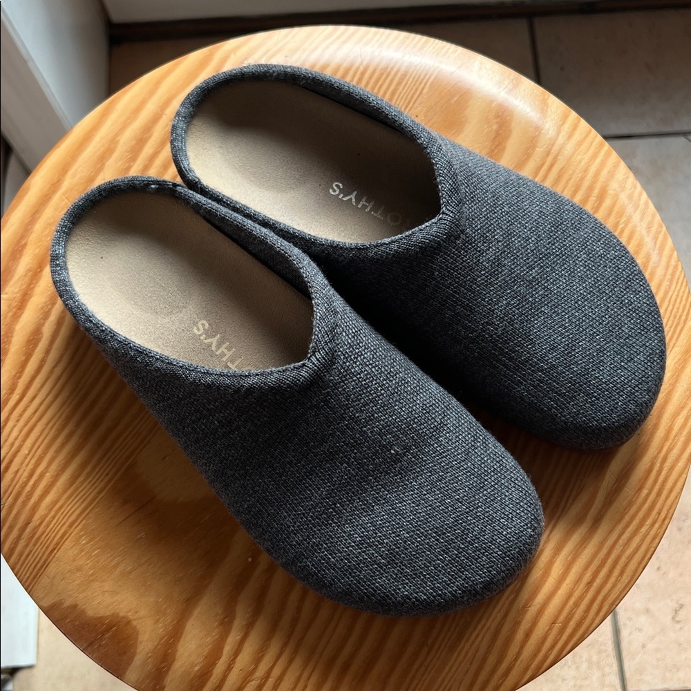 Cozy Gray Rothy’s Clog